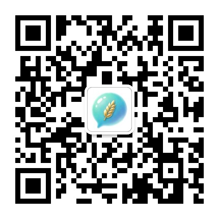 蓝色麦粒公众号二维码